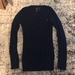 Navy sweater